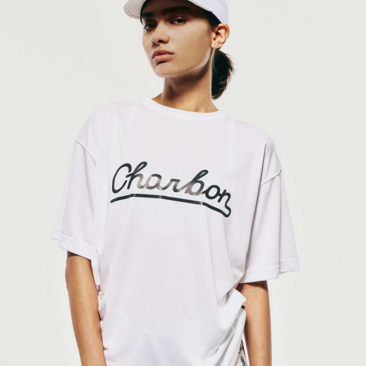 charbon running シャルボン 半袖Tシャツ L 即完売 稀少 charbon】上質かつ機能的､ランでもデイリーでもいけるランニング