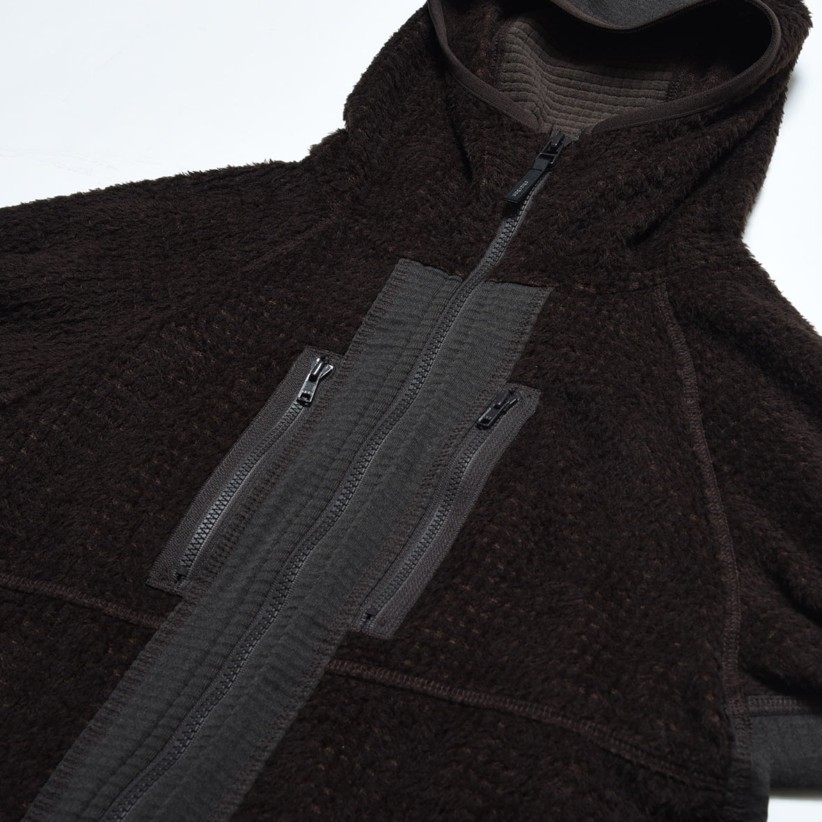 POLARTEC HYBRID FLEECE HOODIE