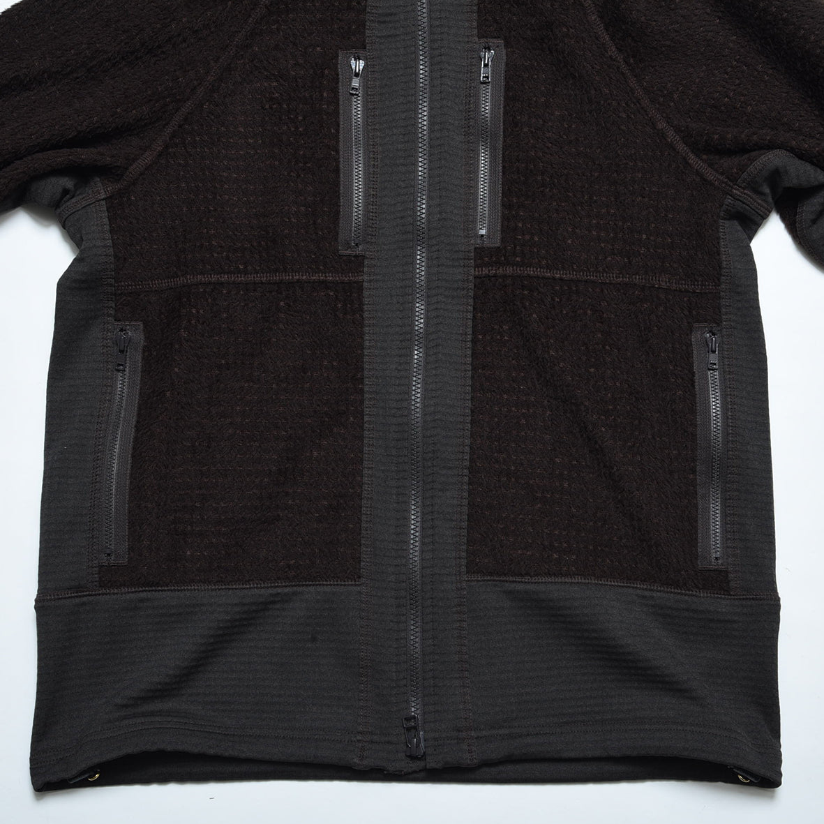 POLARTEC HYBRID FLEECE HOODIE