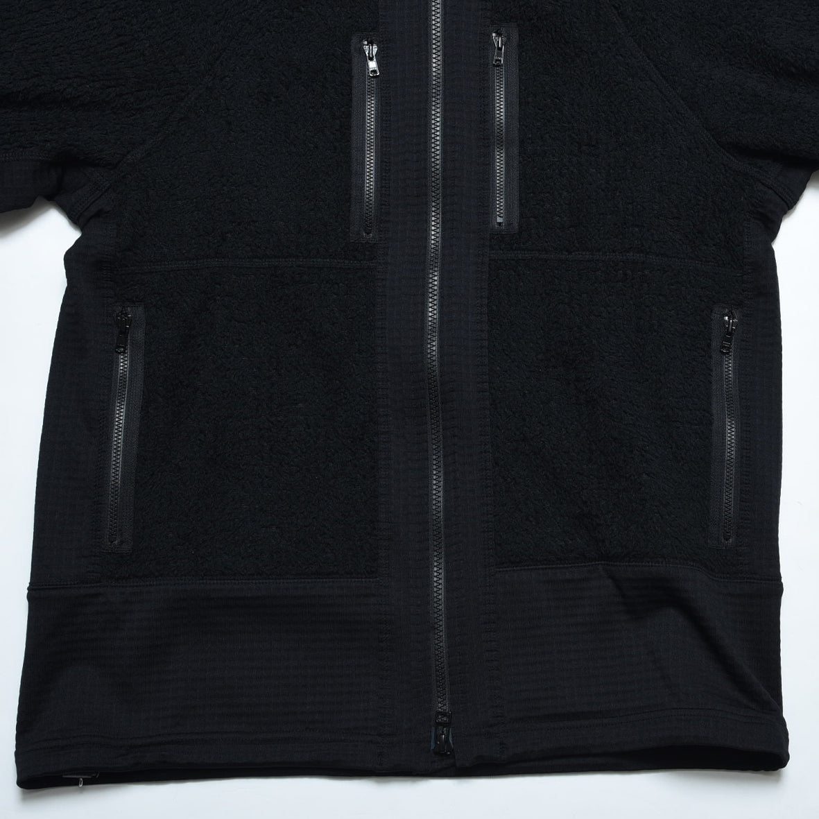 POLARTEC HYBRID FLEECE HOODIE