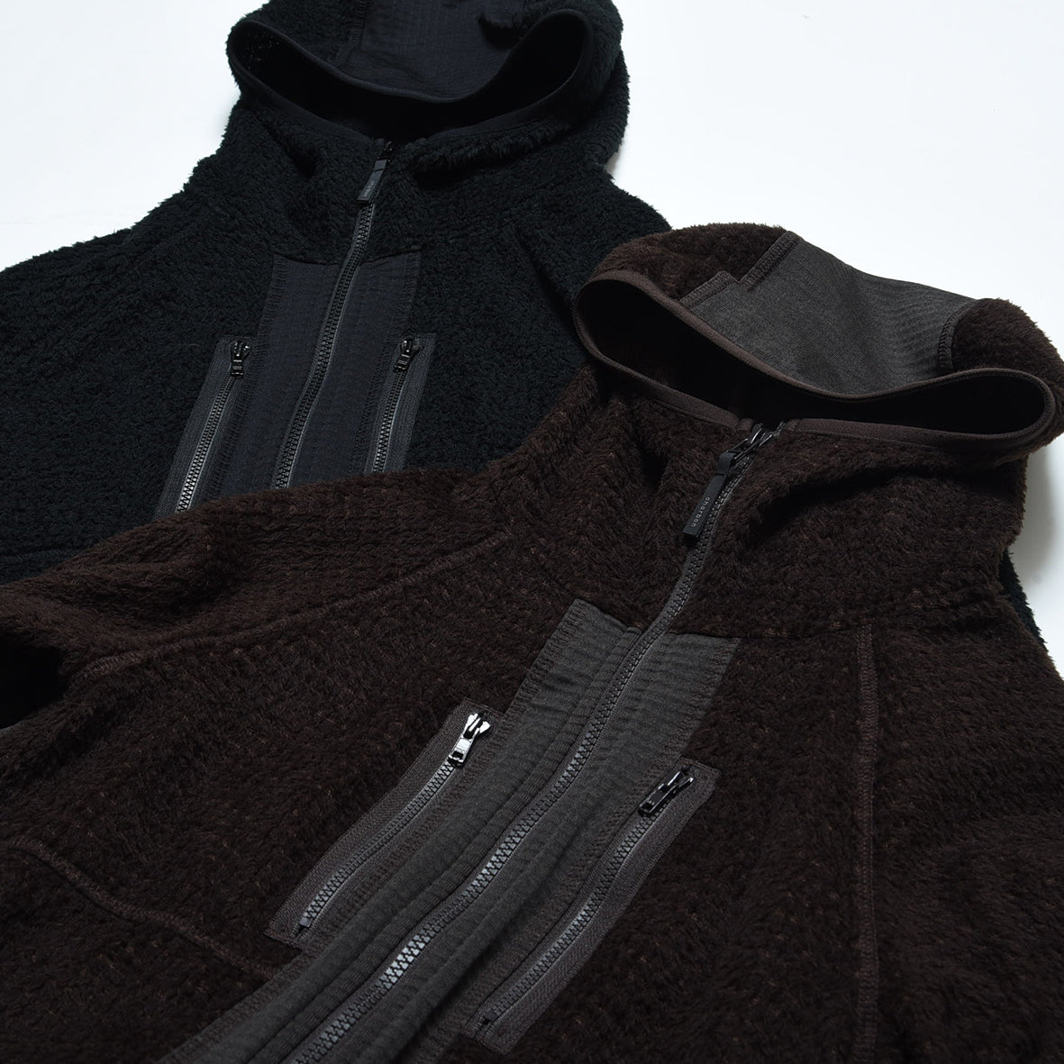 POLARTEC HYBRID FLEECE HOODIE