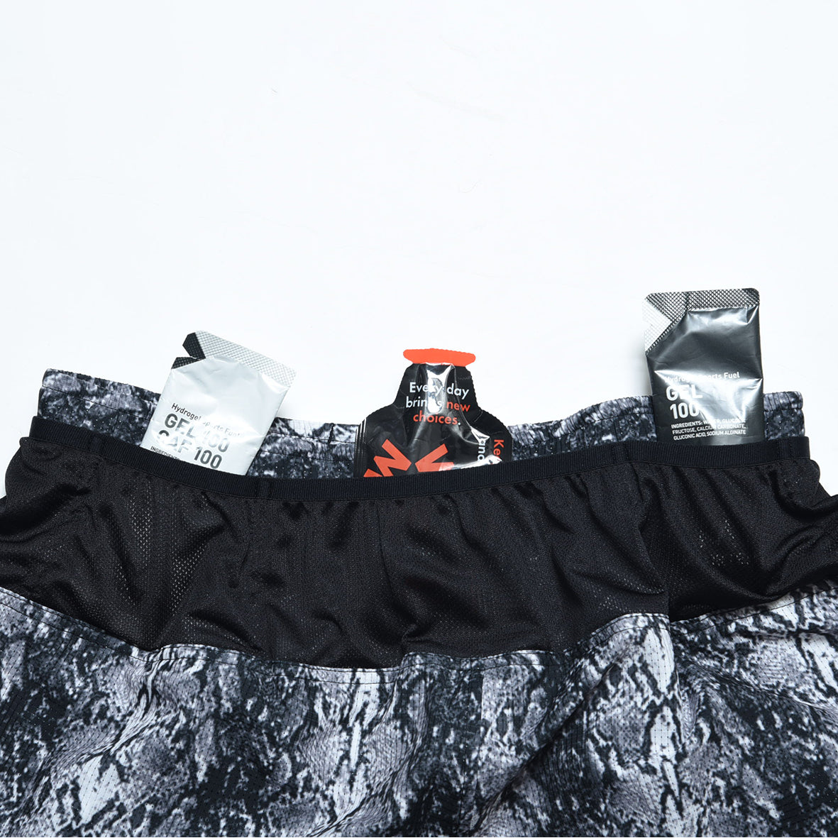 PYTHON PATTERN 7 POCKETS RACING SHORTS