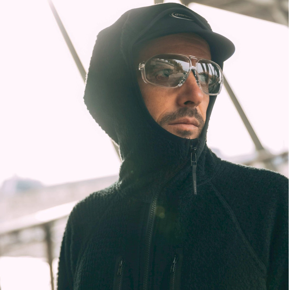 POLARTEC HYBRID FLEECE HOODIE