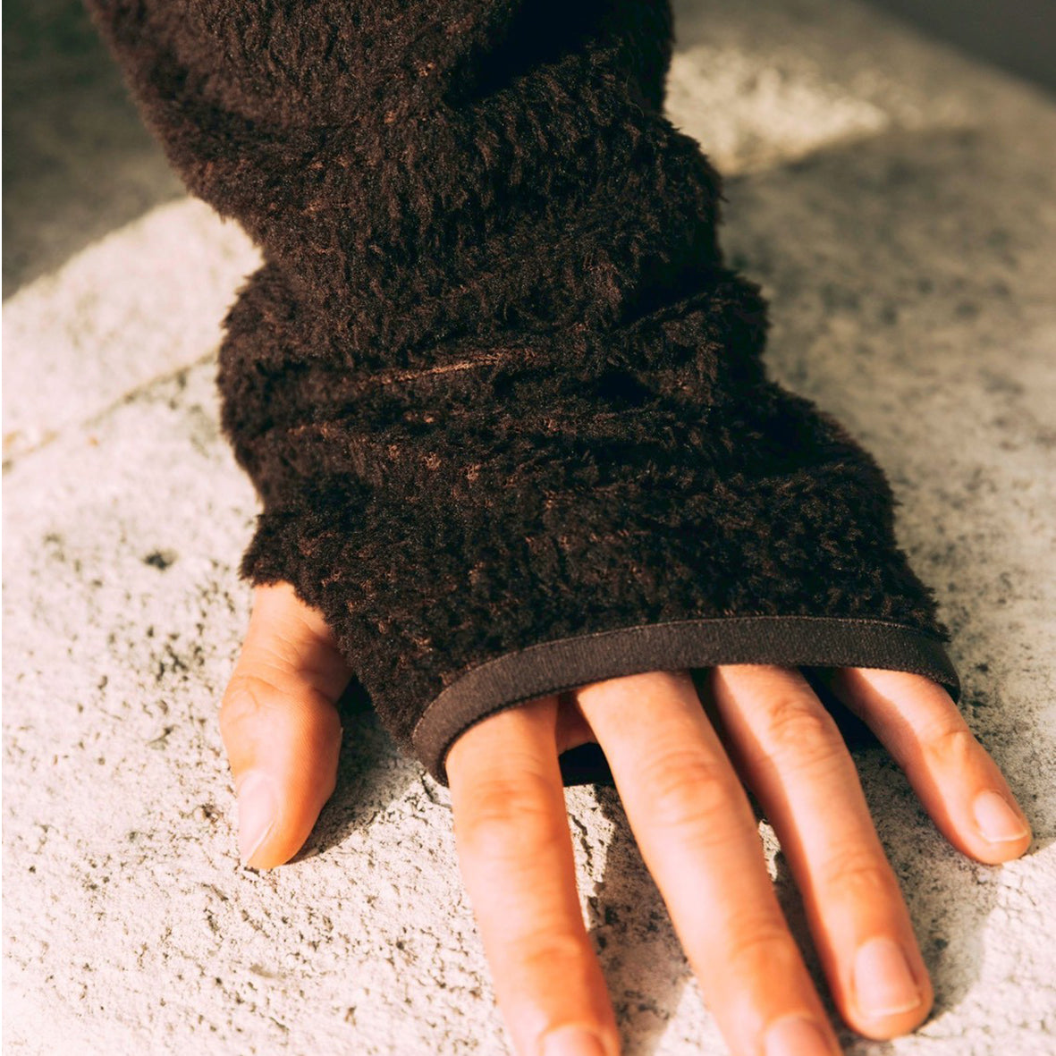 POLARTEC HYBRID FLEECE HOODIE