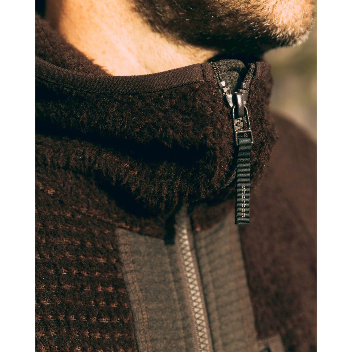 POLARTEC HYBRID FLEECE HOODIE