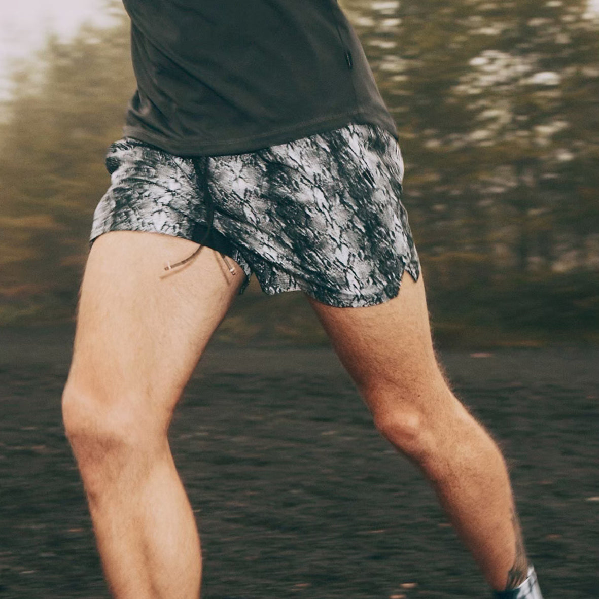 PYTHON PATTERN 7 POCKETS RACING SHORTS