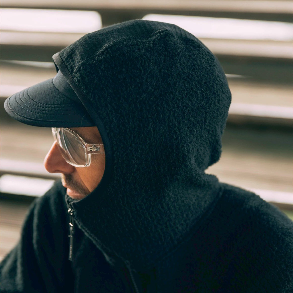 POLARTEC HYBRID FLEECE HOODIE