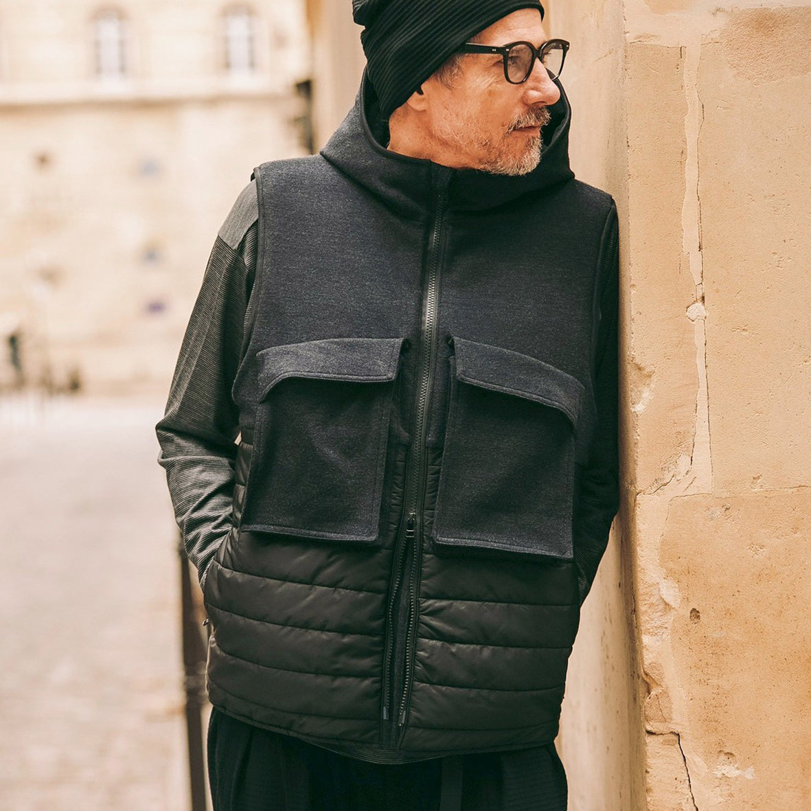 Apex hybrid puff vest