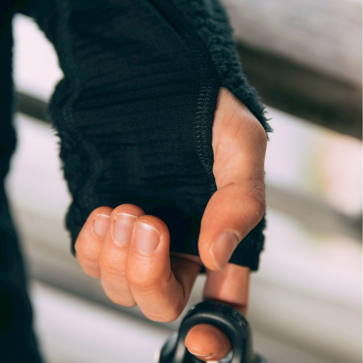 POLARTEC HYBRID FLEECE HOODIE