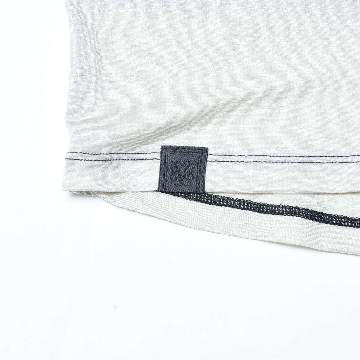 REDA WOOL DIP DYE SLEEVELESS T-SHIRT