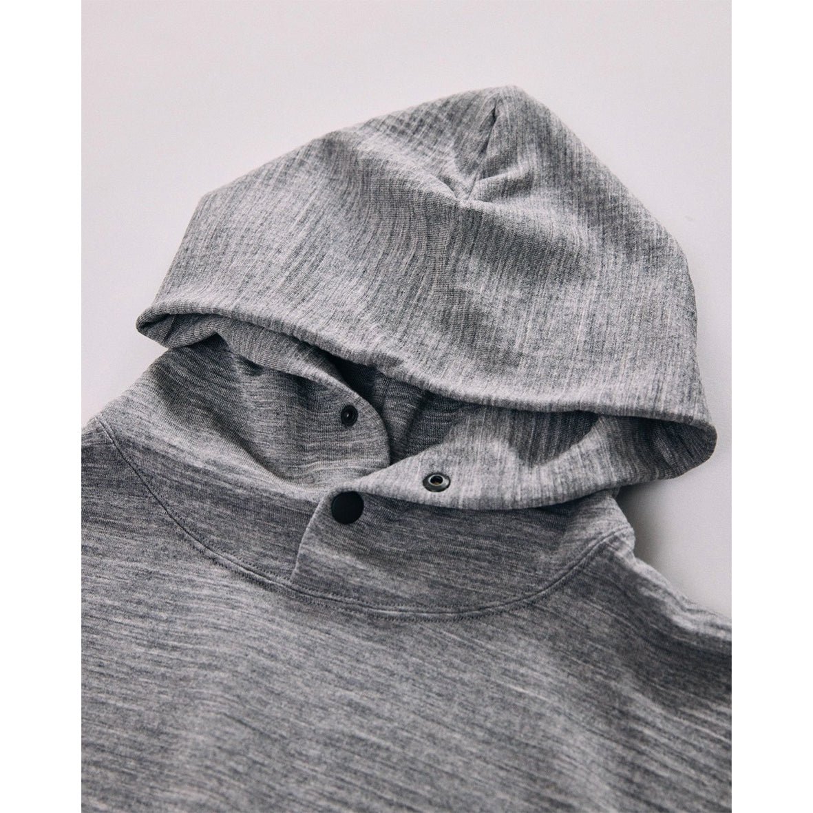 APEX Merino Wool Grid Short-Sleeve Hoodie