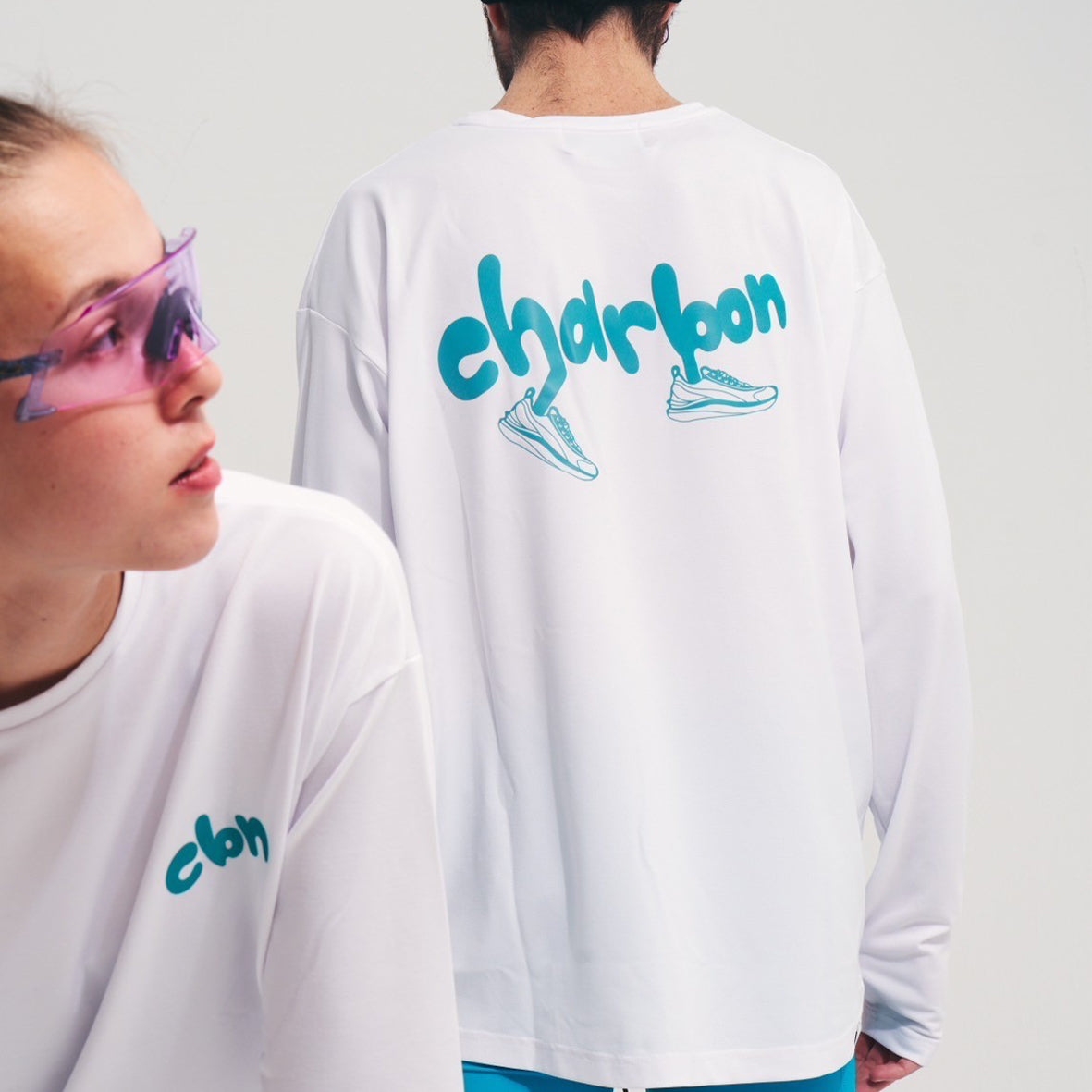 N*)様 Charbon DRY SMOOTH LONG SLEEVE TEE DRY SMOOTH LONG SLEEVE TEE