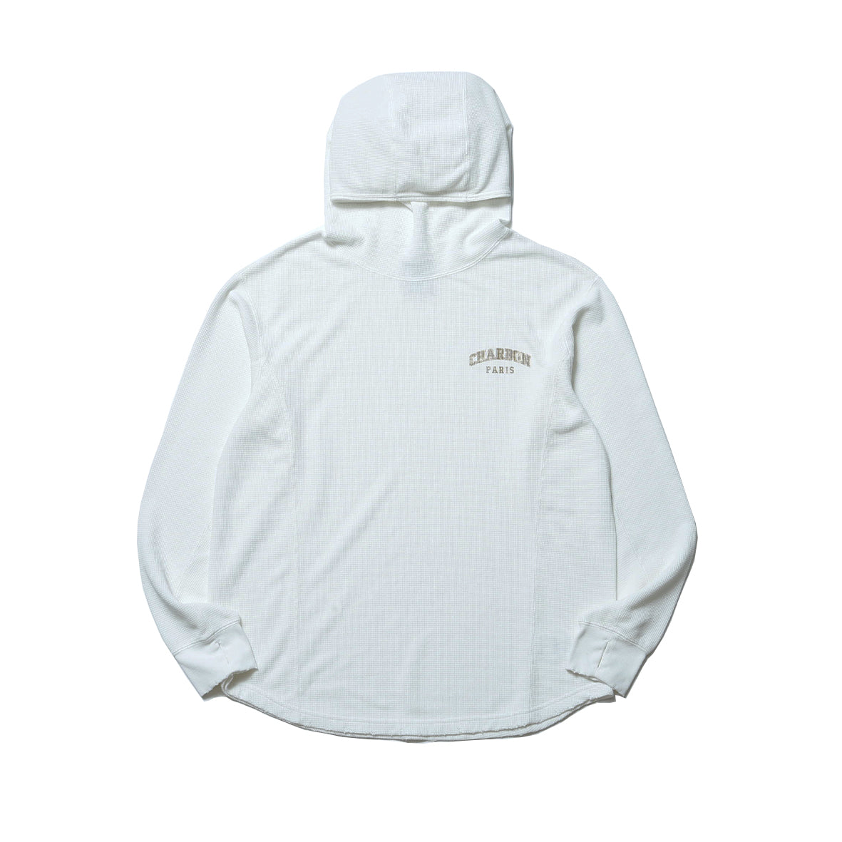 トップス charbon PIGMENT DYE WAFFLE NO-SLEEVE PIGMENT_DYE_WAFFLE_HOODIE12_11
