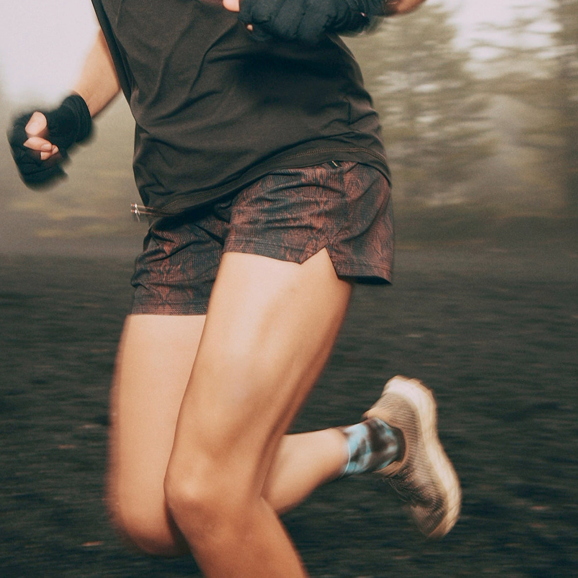 PYTHON PATTERN 7 POCKETS RACING SHORTS