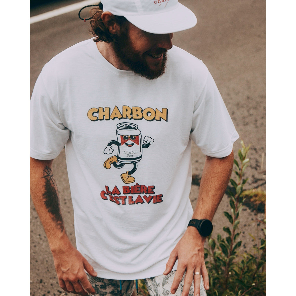 CHARBON BEER GRAPHIC T-SHIRTS