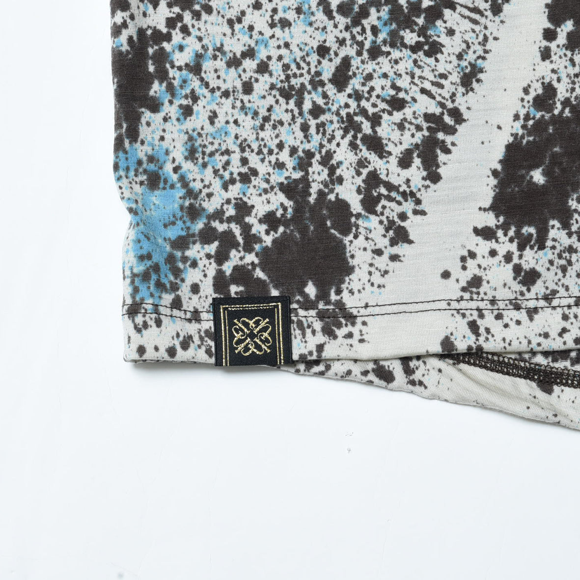 REDA WOOL SPLASH DYE SLEEVELESS T-SHIRTS