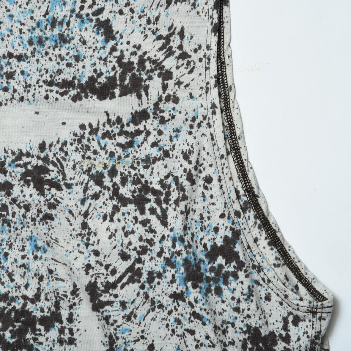 REDA WOOL SPLASH DYE SLEEVELESS T-SHIRTS