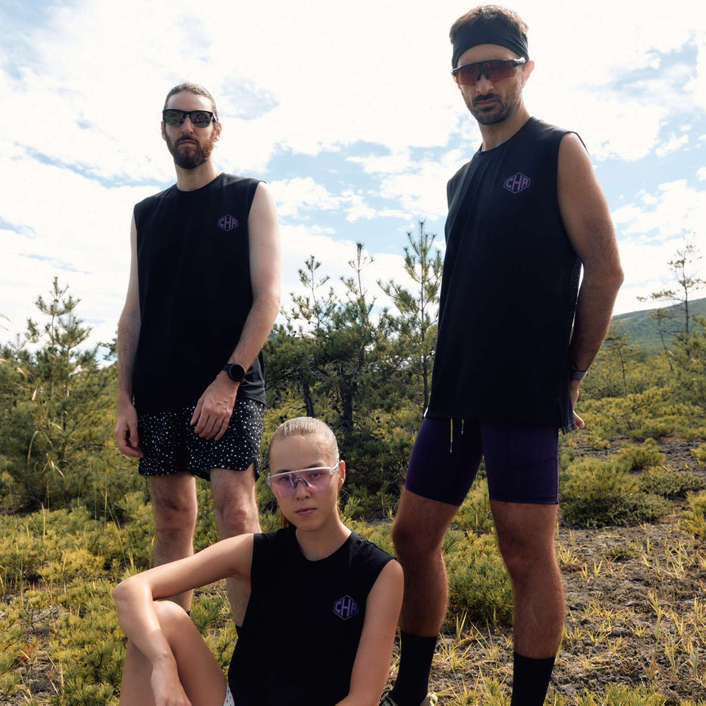 ウォーキング・ランニングウェア charbonRIDGE ROAD RUNNERS TEC SLEEVELESS RIDGE ROAD RUNNERS TEC SLEEVELESS