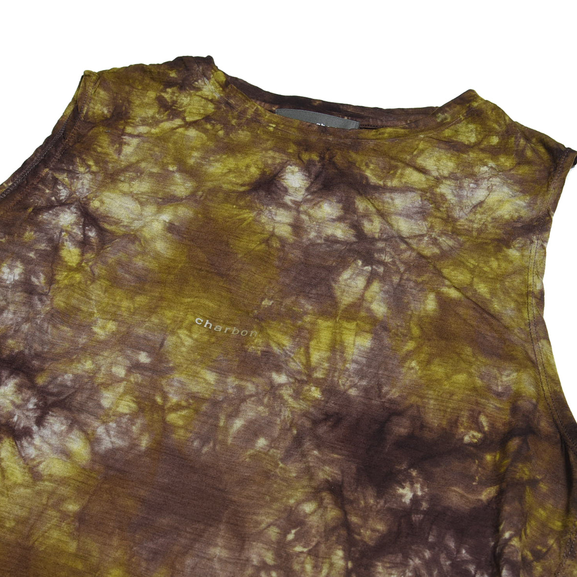 REDA WOOL TIE DYE NO SLEEVE T-SHIRT