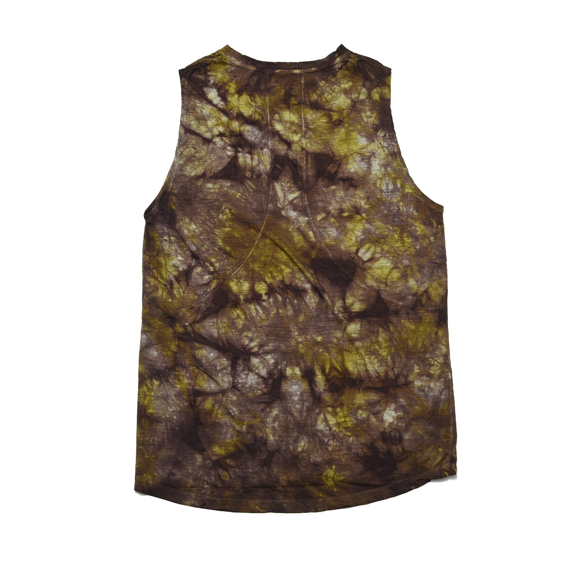 REDA WOOL TIE DYE NO SLEEVE T-SHIRT