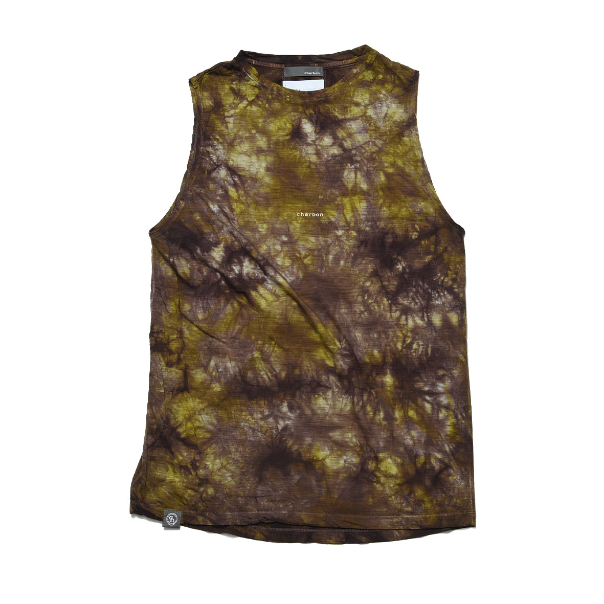 REDA WOOL TIE DYE NO SLEEVE T-SHIRT