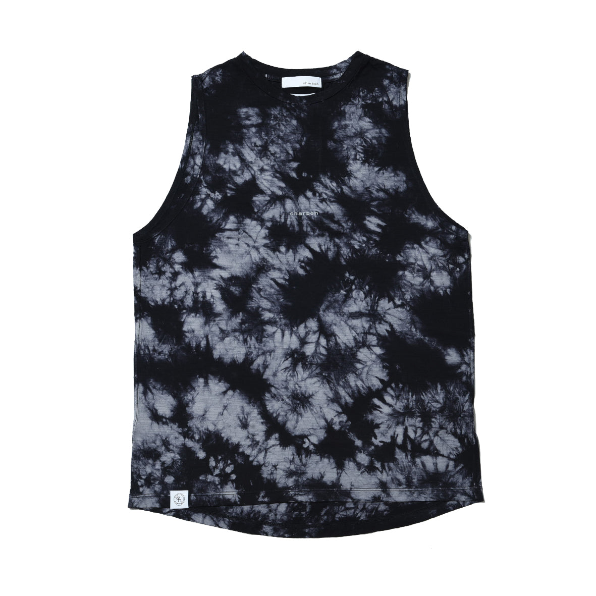 REDA WOOL TIE DYE NO SLEEVE T-SHIRT