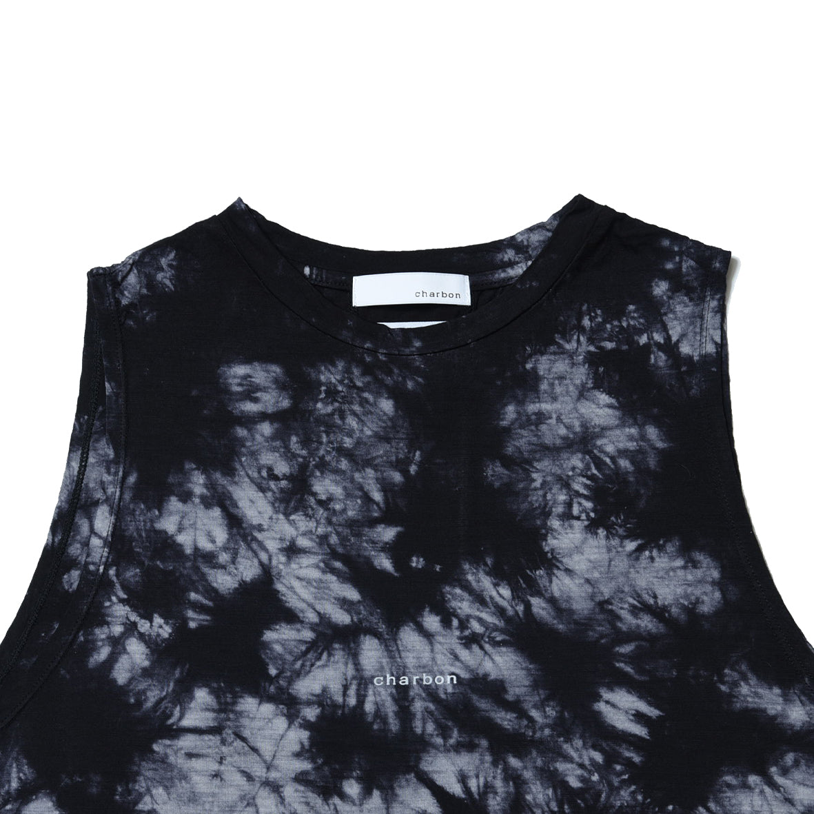 REDA WOOL TIE DYE NO SLEEVE T-SHIRT