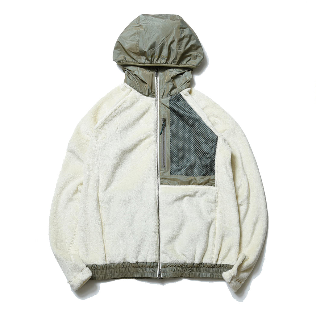 LIMONTA NYLON / SHAGGY FLEECE ZIP PARKA