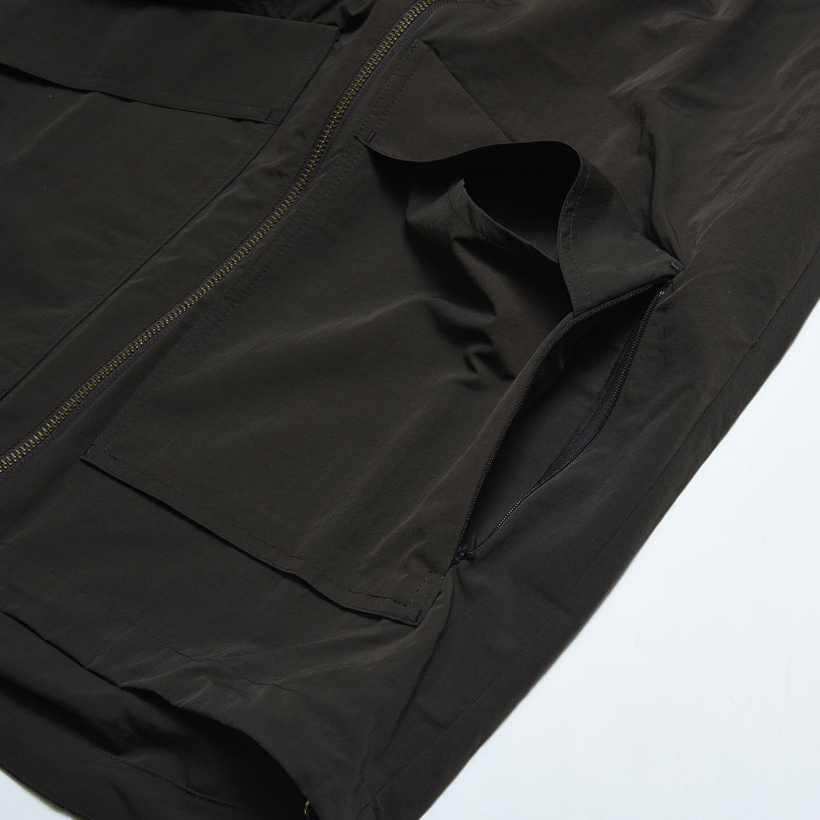 LIMONTA NYLON ZIP UP PARKA