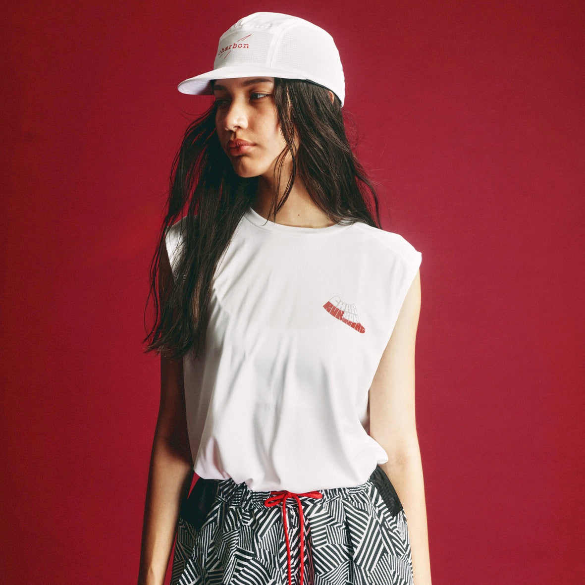 5 PANEL RUNNIG CAP LOGO