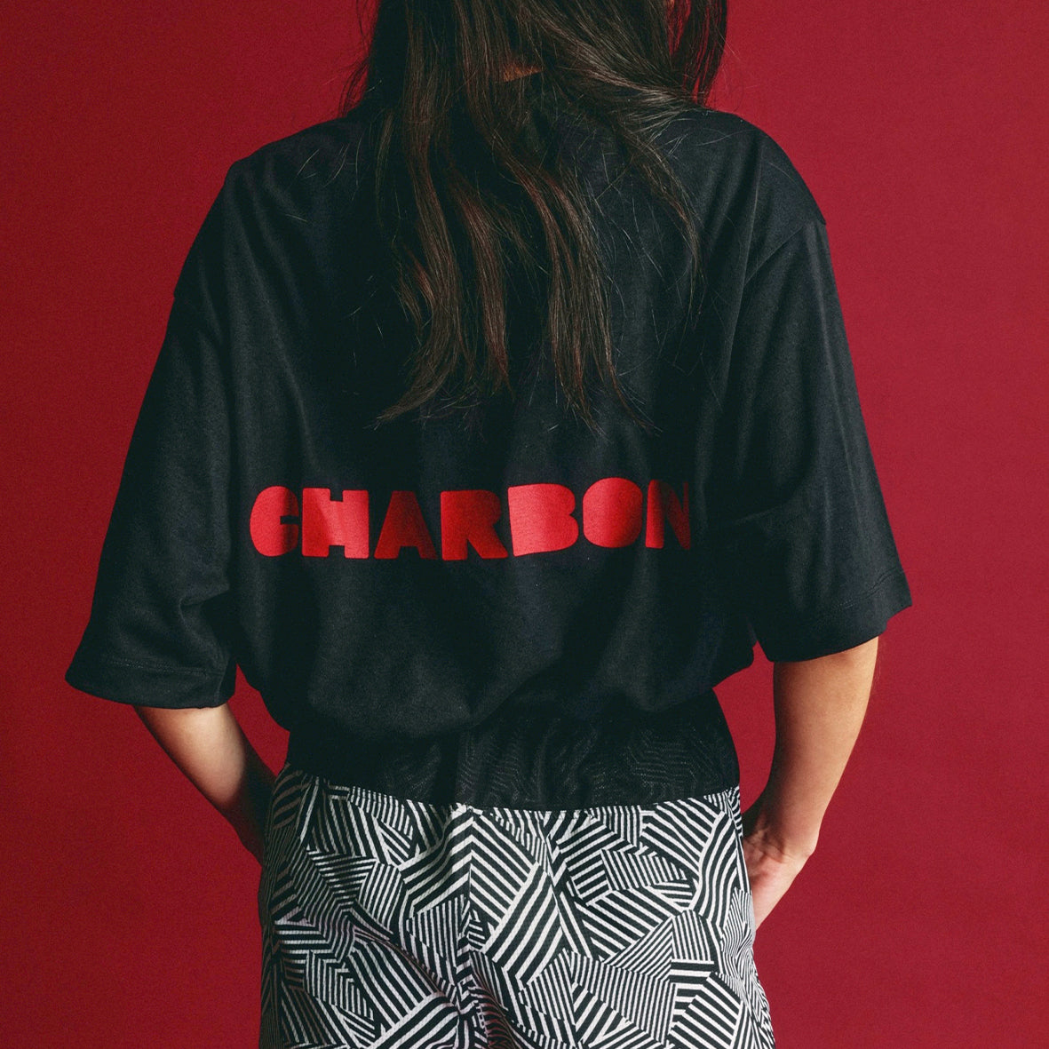 BACK LOGO DRY BIG T-SHIRTS
