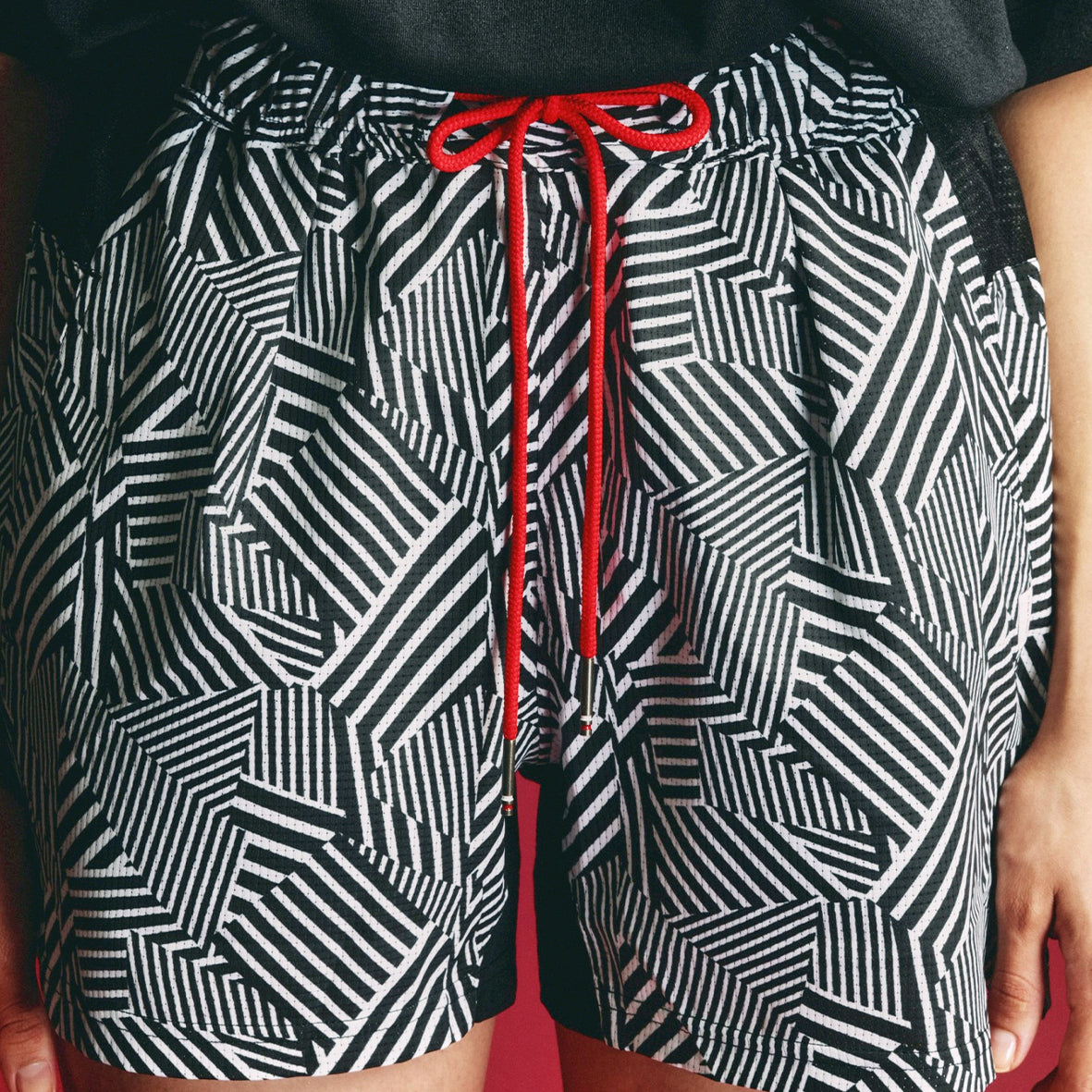 DAZZLE CAMOUFLAGE 7 POCKETS RACING SHORTS
