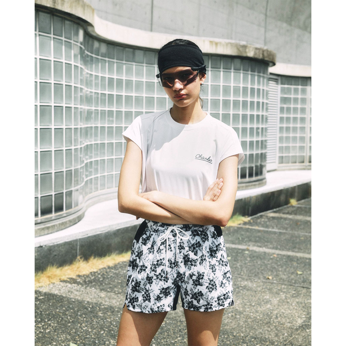 SHORT LENGTH SLEEVELESS T-SHIRTS WHITE