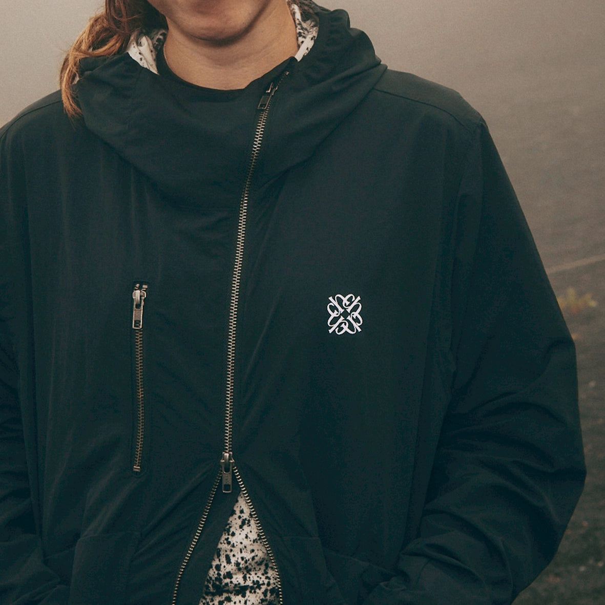 LIMONTA NYLON ZIP UP PARKA